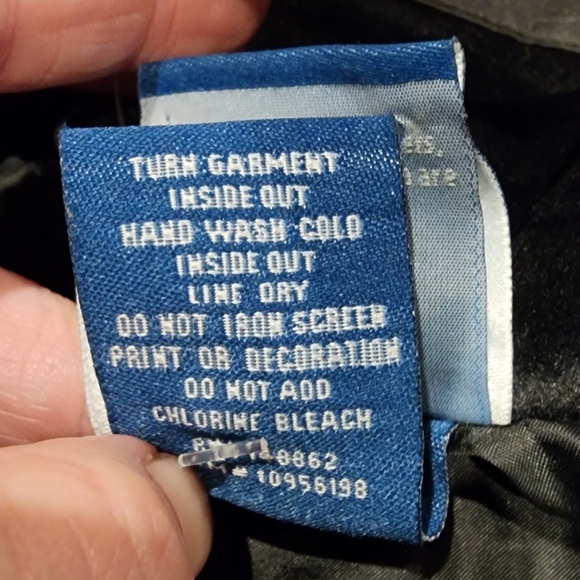 Torrid Black Blazer with Textured Fabric and Embroidered Crest - Picture 7 of 7